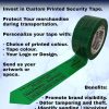 Green Printed tape
